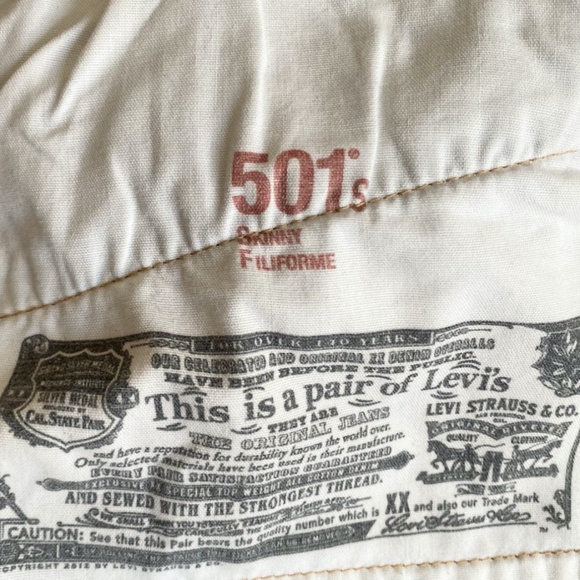 COPY - Levi's 501 Skinny Jean - W 30 L 30 - Picture 7 of 7